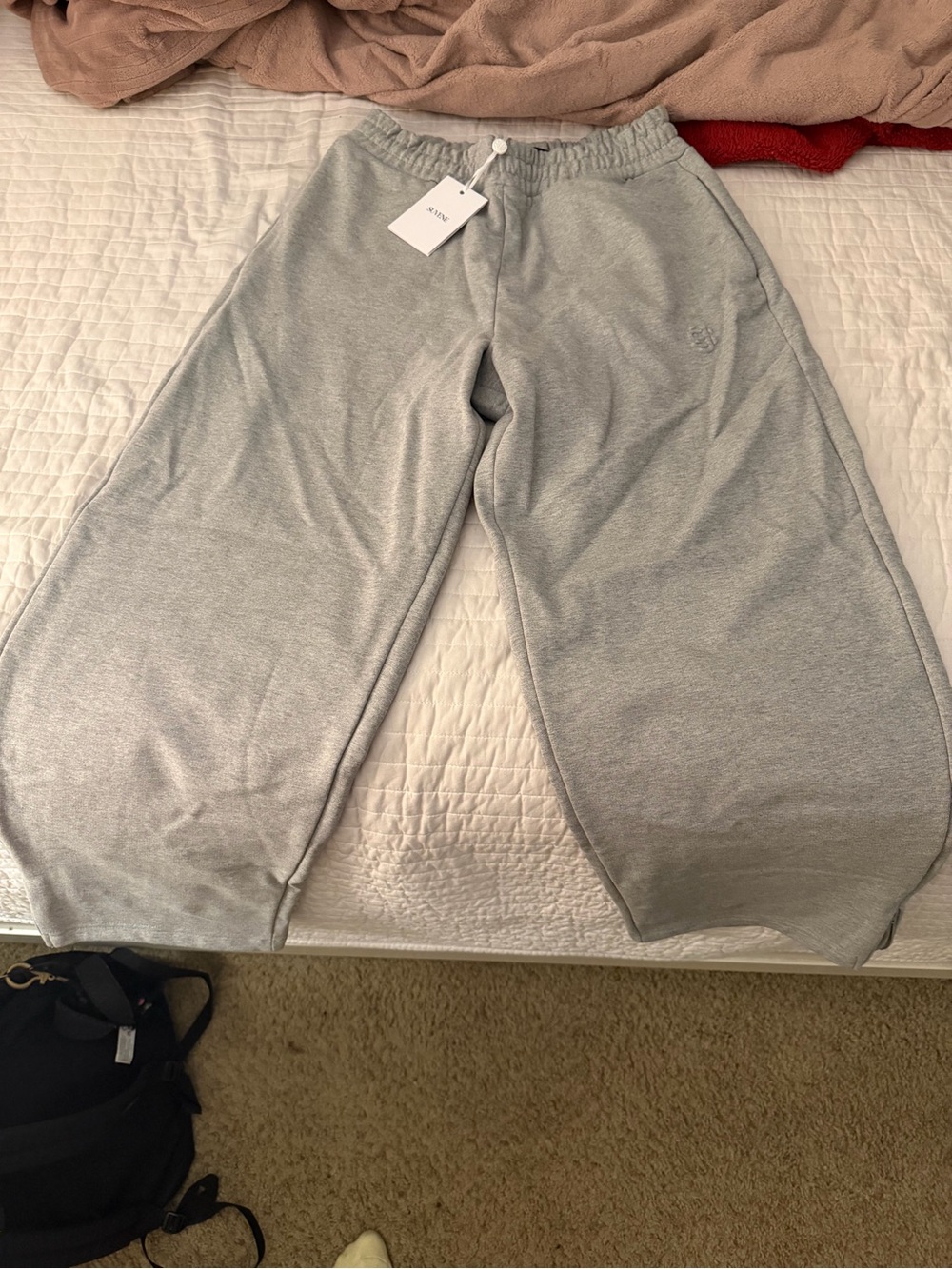 Suvene Grey Sweat Pants
